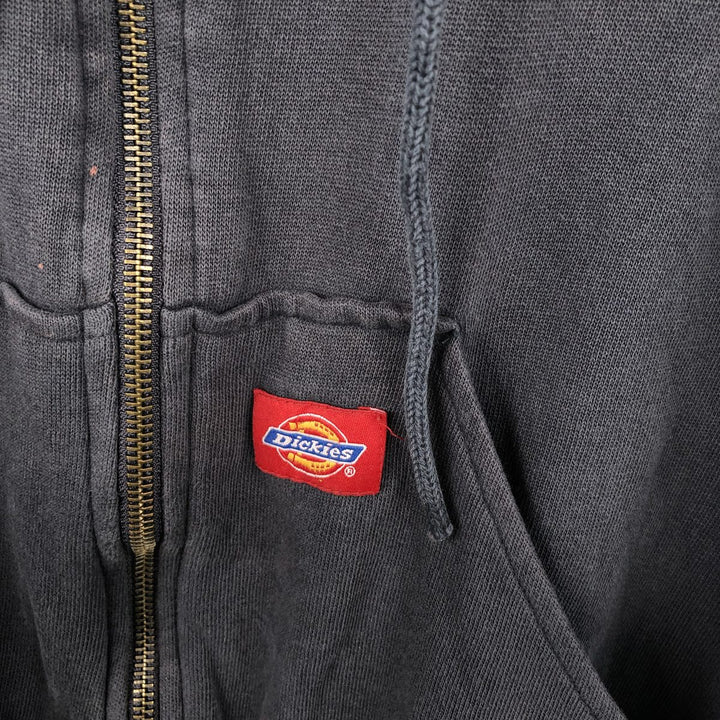 Dickies Sweat Full Zip Hoodie Men's XL unclear navy blue type Vintage Second Hand