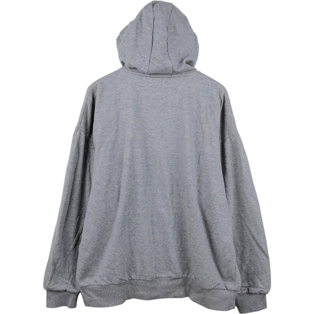 Dickies Sweat Full Zip Hoodie Men's XXL unclear gray type Vintage Second Hand