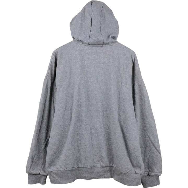 Dickies Sweat Full Zip Hoodie Men's XXL unclear gray type Vintage Second Hand