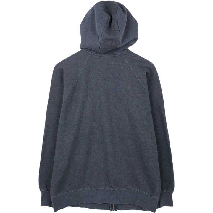 Dickies Sweat Full Zip Hoodie Men's L size unclear Charcoal Vintage Second Hand