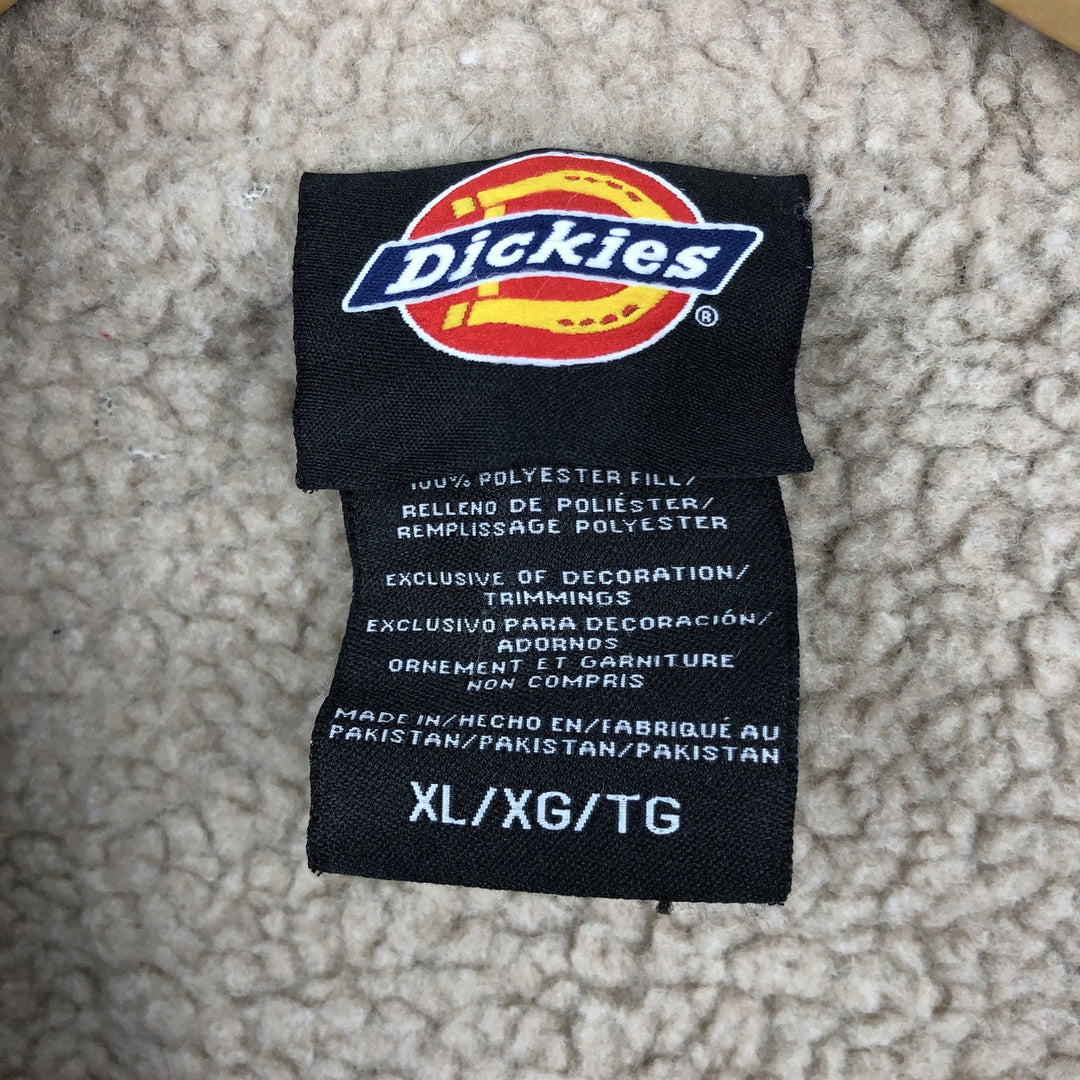 Dickies Sweat Full Zip Hoodie Men's XL cotton black type Vintage Second Hand