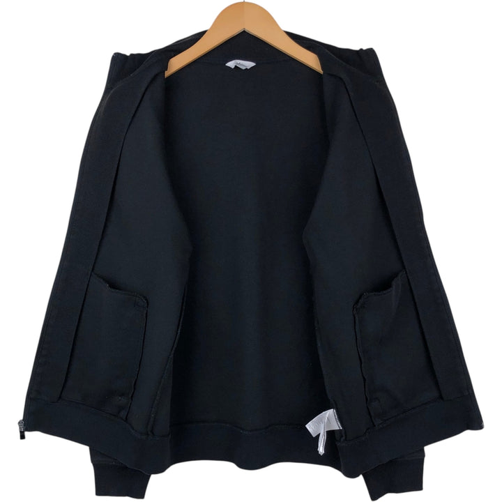 Calvin Klein full-zip sweatshirt, men's size M cotton black type Vintage Second Hand