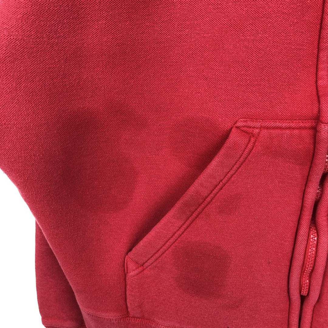 Dickies Sweat Full Zip Hoodie Men's XL cotton red type Vintage Second Hand