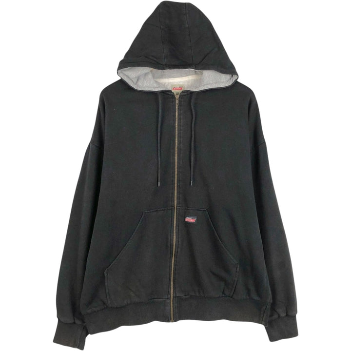 Dickies Sweat Full Zip Hoodie Men's XL cotton black type Vintage Second Hand