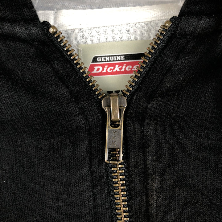 Dickies Sweat Full Zip Hoodie Men's XL cotton black type Vintage Second Hand