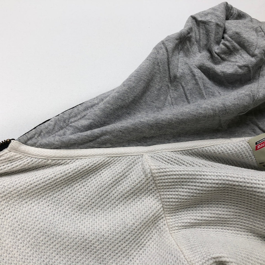 Dickies Sweat Full Zip Hoodie Men's XL cotton black type Vintage Second Hand