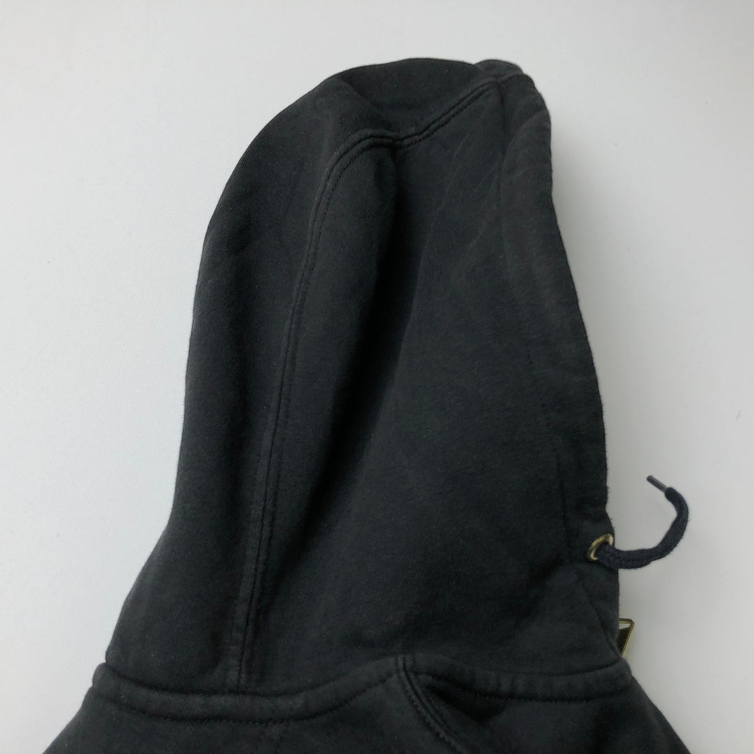Carhartt Loose Fit Sweat Full Zip Hoodie, Men's L size cotton black type Vintage Second Hand