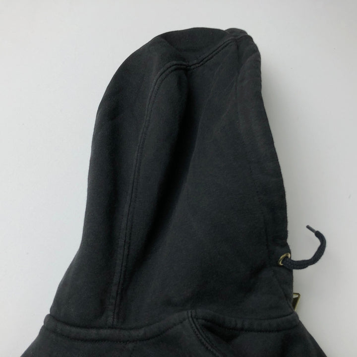 Carhartt Loose Fit Sweat Full Zip Hoodie, Men's L size cotton black type Vintage Second Hand