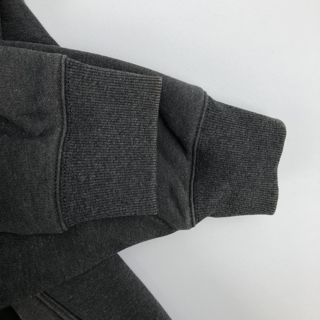 Carhartt Relaxed Fit Sweat Full Zip Hoodie, Men's XL cotton Charcoal Vintage Second Hand