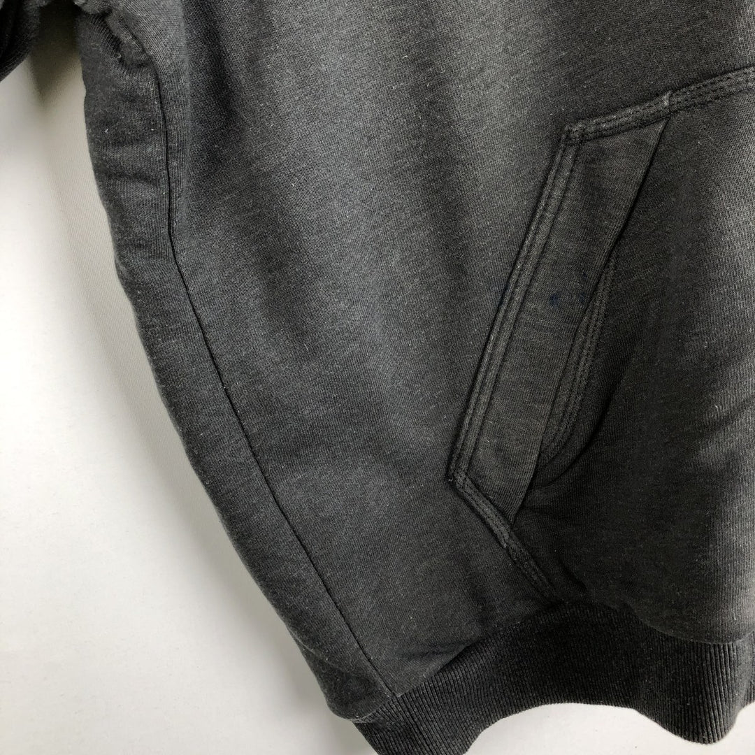 Carhartt Relaxed Fit Sweat Full Zip Hoodie, Men's XL cotton Charcoal Vintage Second Hand