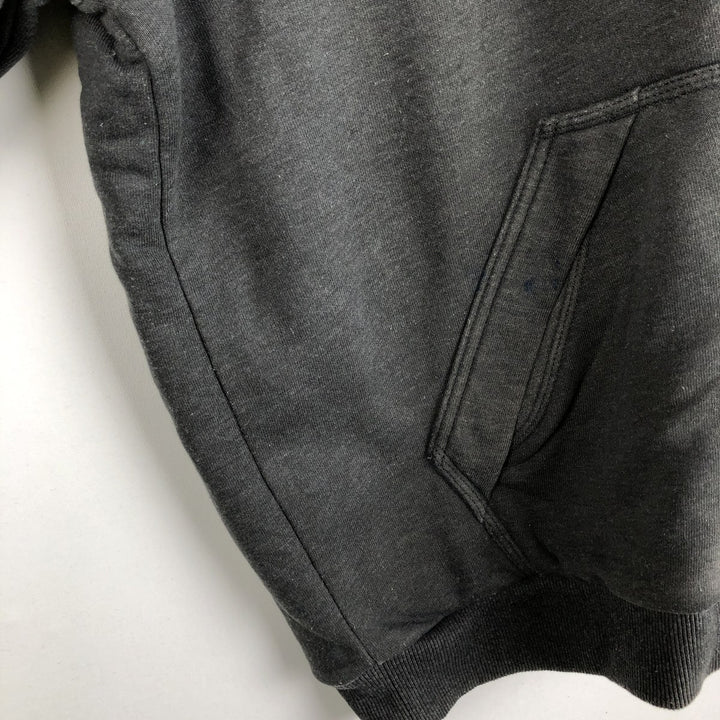 Carhartt Relaxed Fit Sweat Full Zip Hoodie, Men's XL cotton Charcoal Vintage Second Hand