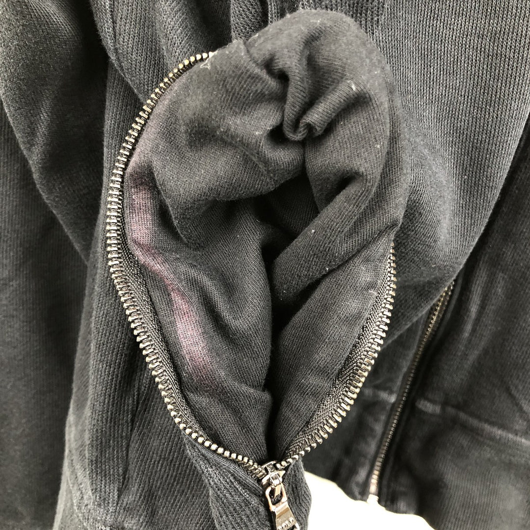 Ralph Lauren ESTATE RIB Full-Zip Sweatshirt, Men's Size XL (Equivalent), Long Sleeve unclear black type Vintage Second Hand