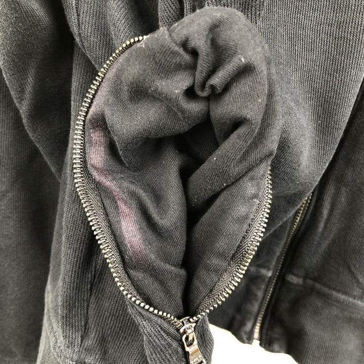 Ralph Lauren ESTATE RIB Full-Zip Sweatshirt, Men's Size XL (Equivalent), Long Sleeve unclear black type Vintage Second Hand