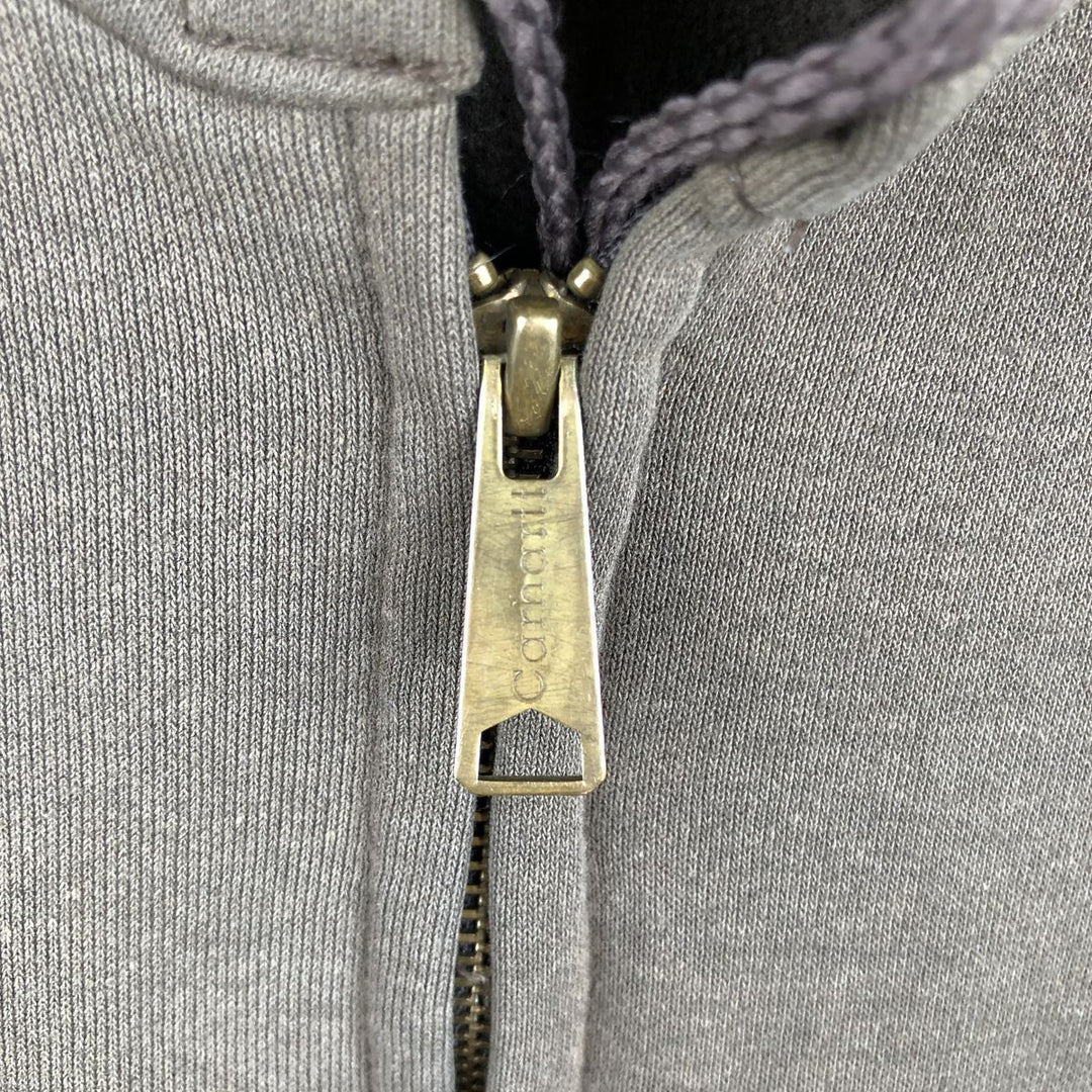 Carhartt Sweat Full Zip Hoodie Men's XL unclear brown type Vintage Second Hand