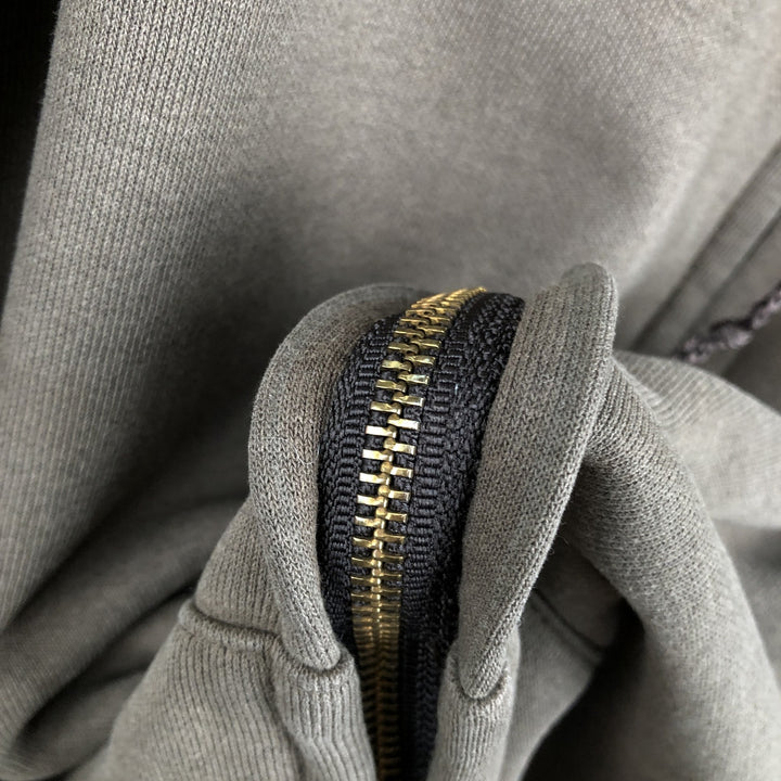 Carhartt Sweat Full Zip Hoodie Men's XL unclear brown type Vintage Second Hand