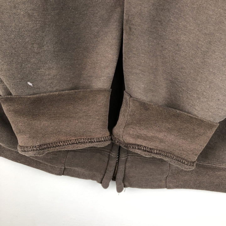 Carhartt Sweat Full Zip Hoodie Men's XL unclear brown type Vintage Second Hand