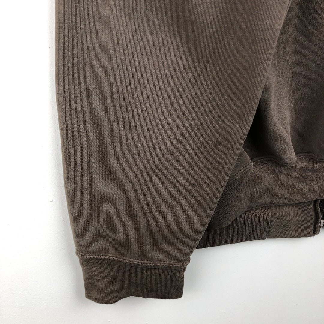 Carhartt Sweat Full Zip Hoodie Men's XL unclear brown type Vintage Second Hand