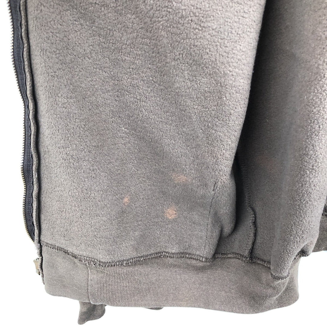 Carhartt Sweat Full Zip Hoodie Men's XL unclear brown type Vintage Second Hand