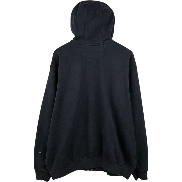 Carhartt ORIGINAL FIT Sweat Full Zip Hoodie, Men's L size cotton black type Vintage Second Hand