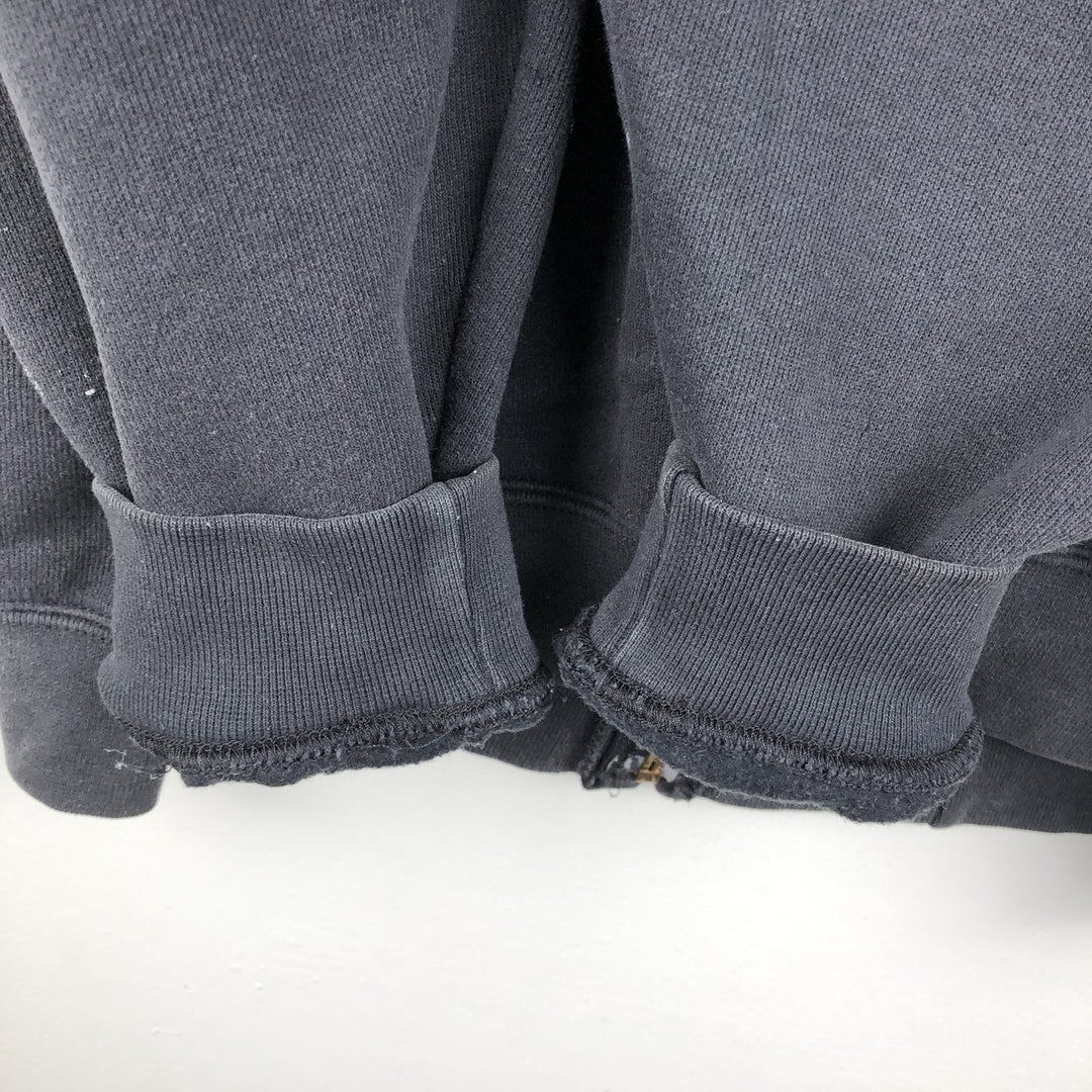 Carhartt ORIGINAL FIT Sweat Full Zip Hoodie, Men's L size cotton black type Vintage Second Hand