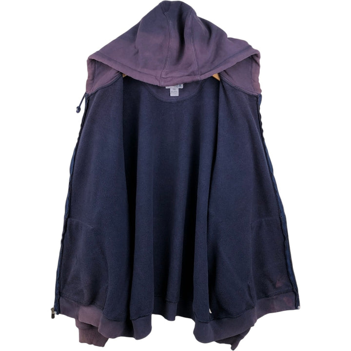 Carhartt Sweat Full Zip Hoodie Men's XXL cotton purple type Vintage Second Hand
