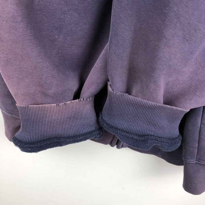 Carhartt Sweat Full Zip Hoodie Men's XXL cotton purple type Vintage Second Hand