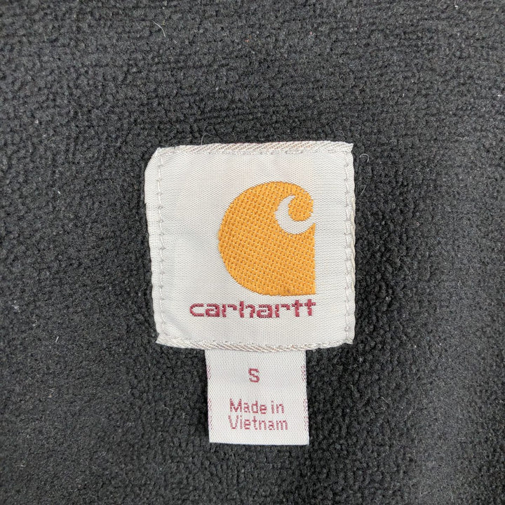 Carhartt Sweat Full Zip Hoodie, Men's S Size cotton green type Vintage Second Hand