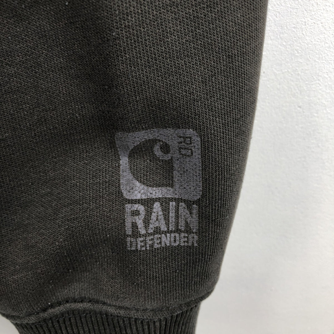 Carhartt Sweat Full Zip Hoodie, Men's S Size cotton green type Vintage Second Hand
