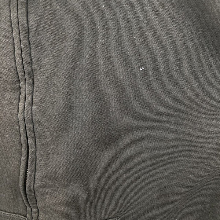 Carhartt Sweat Full Zip Hoodie, Men's S Size cotton green type Vintage Second Hand