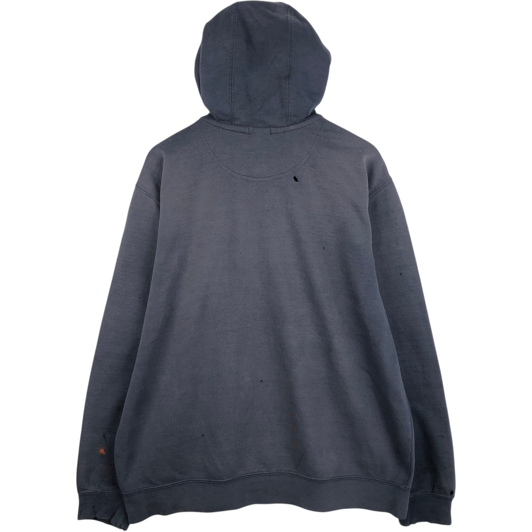 Carhartt Relaxed Fit Sweat Full Zip Hoodie, Men's XL unclear navy blue type Vintage Second Hand