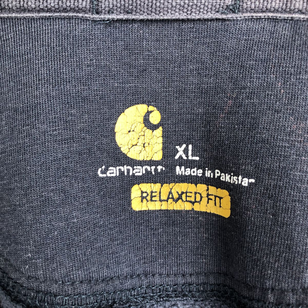 Carhartt Relaxed Fit Sweat Full Zip Hoodie, Men's XL unclear navy blue type Vintage Second Hand
