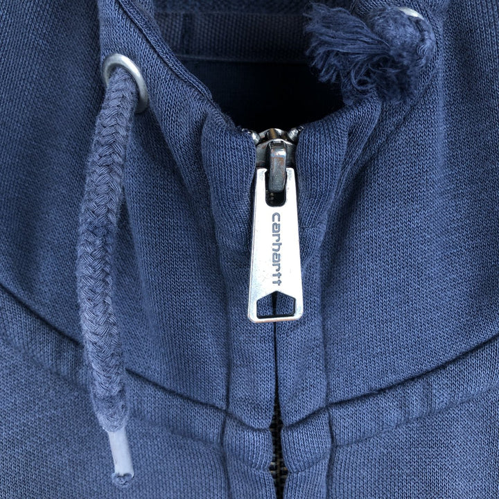 Carhartt Relaxed Fit Sweat Full Zip Hoodie, Men's XL unclear navy blue type Vintage Second Hand