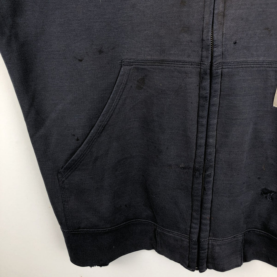 Carhartt Relaxed Fit Sweat Full Zip Hoodie, Men's XL unclear navy blue type Vintage Second Hand