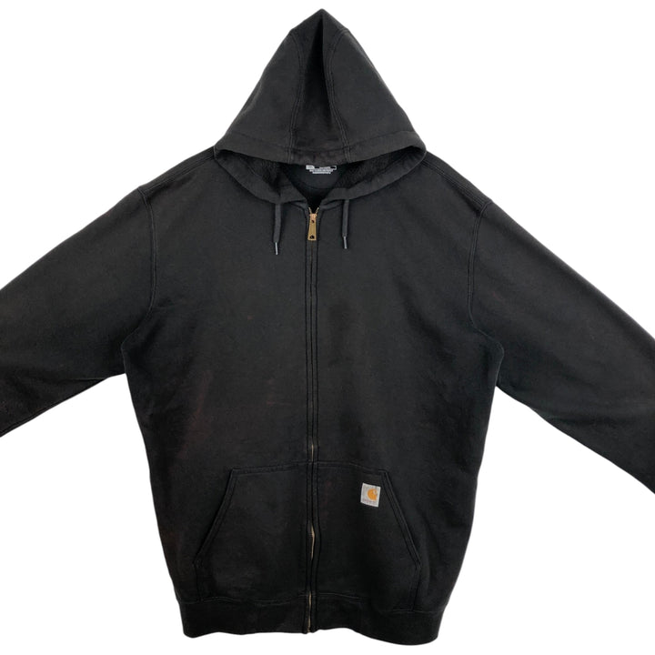 Carhartt Loose Fit Sweat Full Zip Hoodie, Men's XL unclear black type Vintage Second Hand