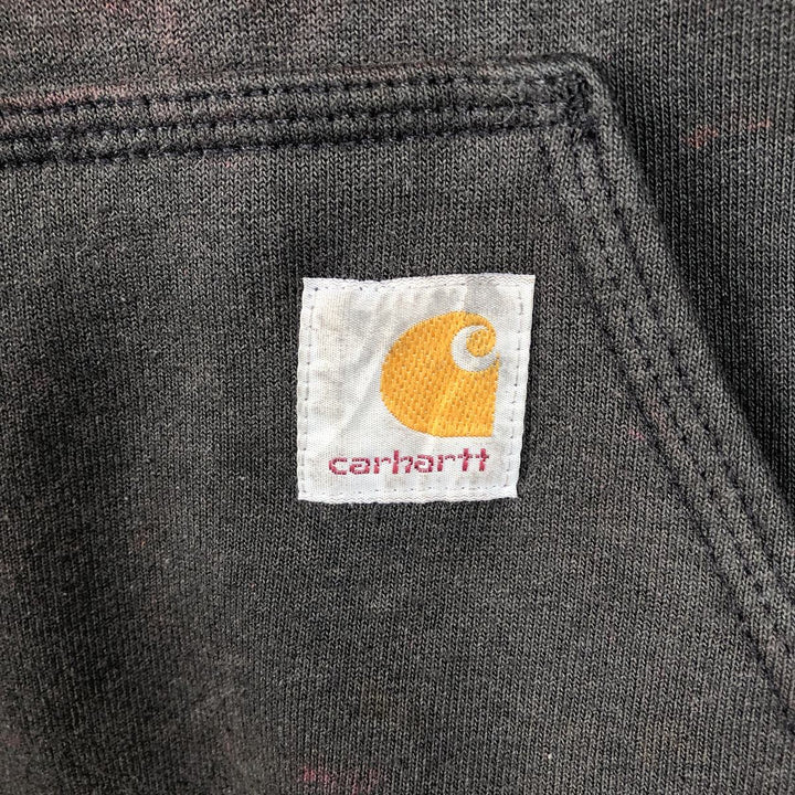 Carhartt Loose Fit Sweat Full Zip Hoodie, Men's XL unclear black type Vintage Second Hand