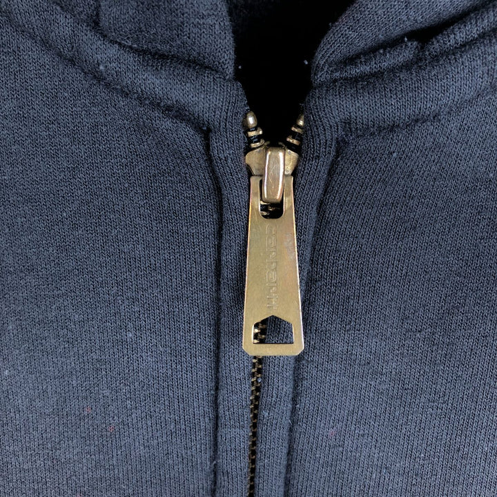 Carhartt Loose Fit Sweat Full Zip Hoodie, Men's XL unclear black type Vintage Second Hand