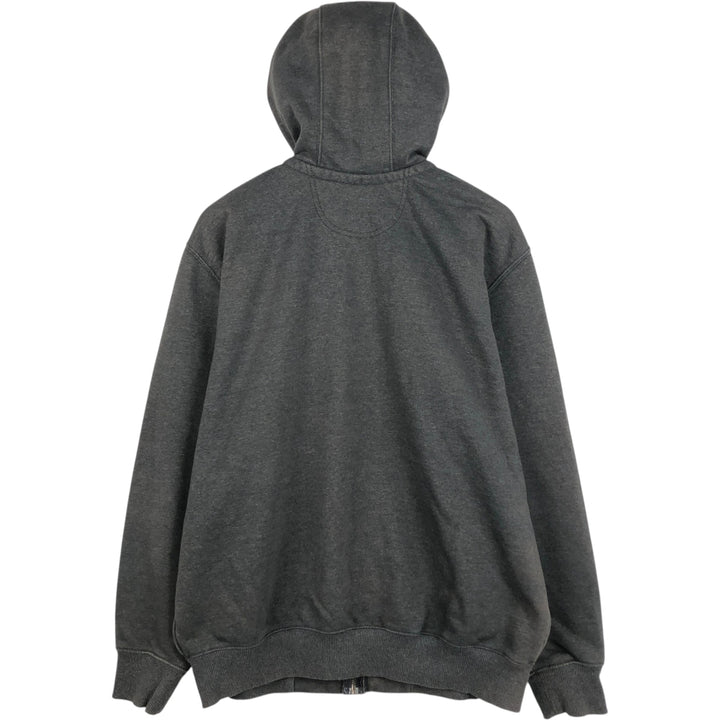 Carhartt ORIGINAL FIT Sweat Full Zip Hoodie, Men's L size cotton gray type Vintage Second Hand