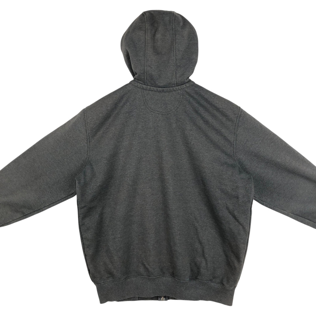 Carhartt ORIGINAL FIT Sweat Full Zip Hoodie, Men's L size cotton gray type Vintage Second Hand