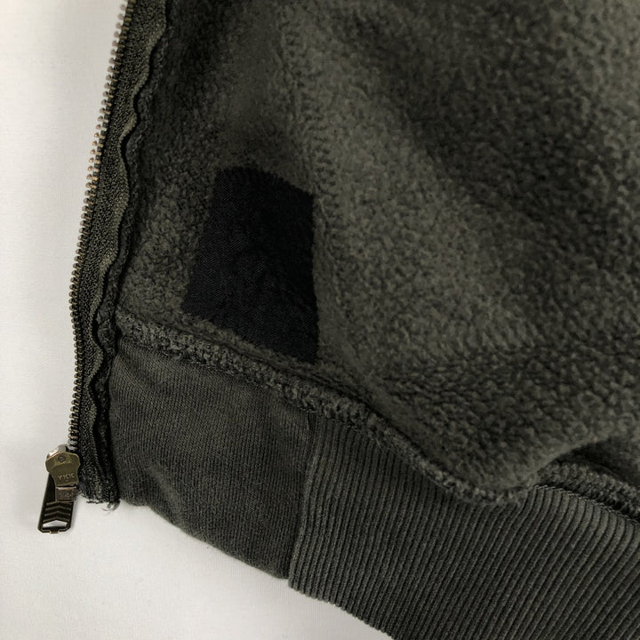 Carhartt Loose Fit Sweat Full Zip Hoodie, Men's XL cotton Charcoal Vintage Second Hand