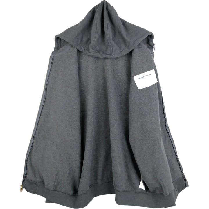 Carhartt Loose Fit Advertising Sweat Full-Zip Hoodie, Men's Size XL (approx.) cotton Charcoal Vintage Second Hand