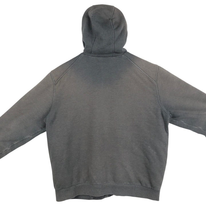 Carhartt Sweat Full Zip Hoodie Men's L size cotton Charcoal Vintage Second Hand