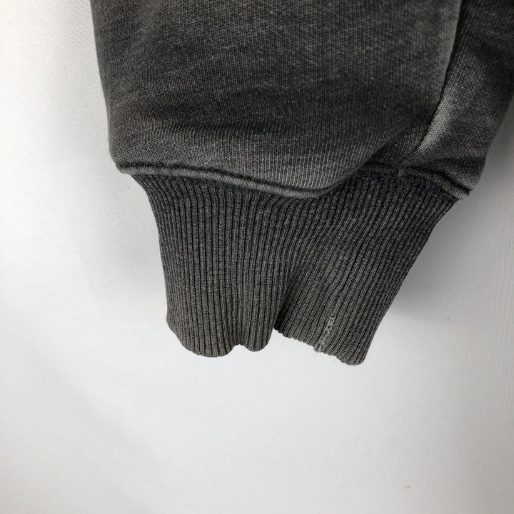 Carhartt Sweat Full Zip Hoodie Men's L size cotton Charcoal Vintage Second Hand