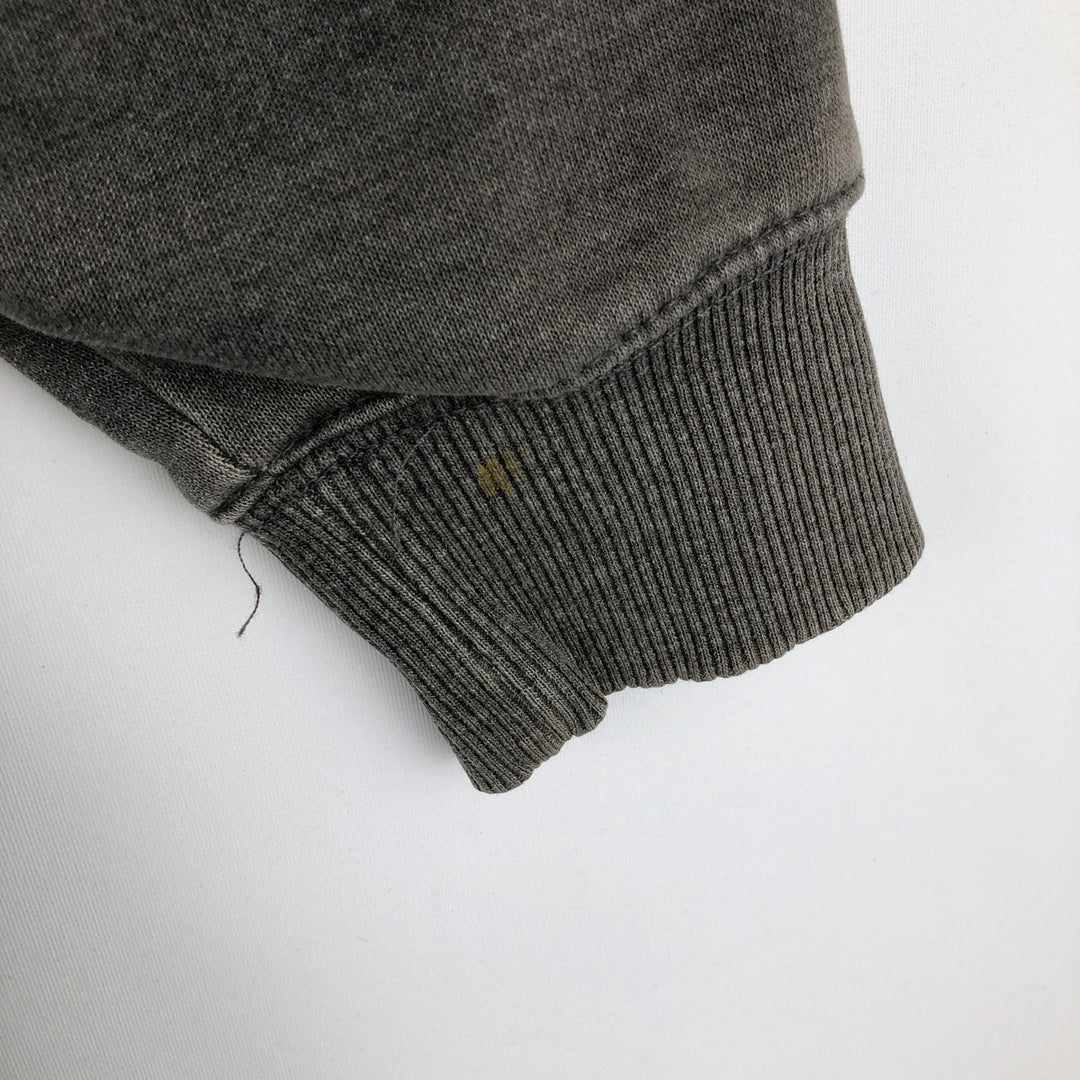 Carhartt Sweat Full Zip Hoodie Men's XL cotton Charcoal Vintage Second Hand