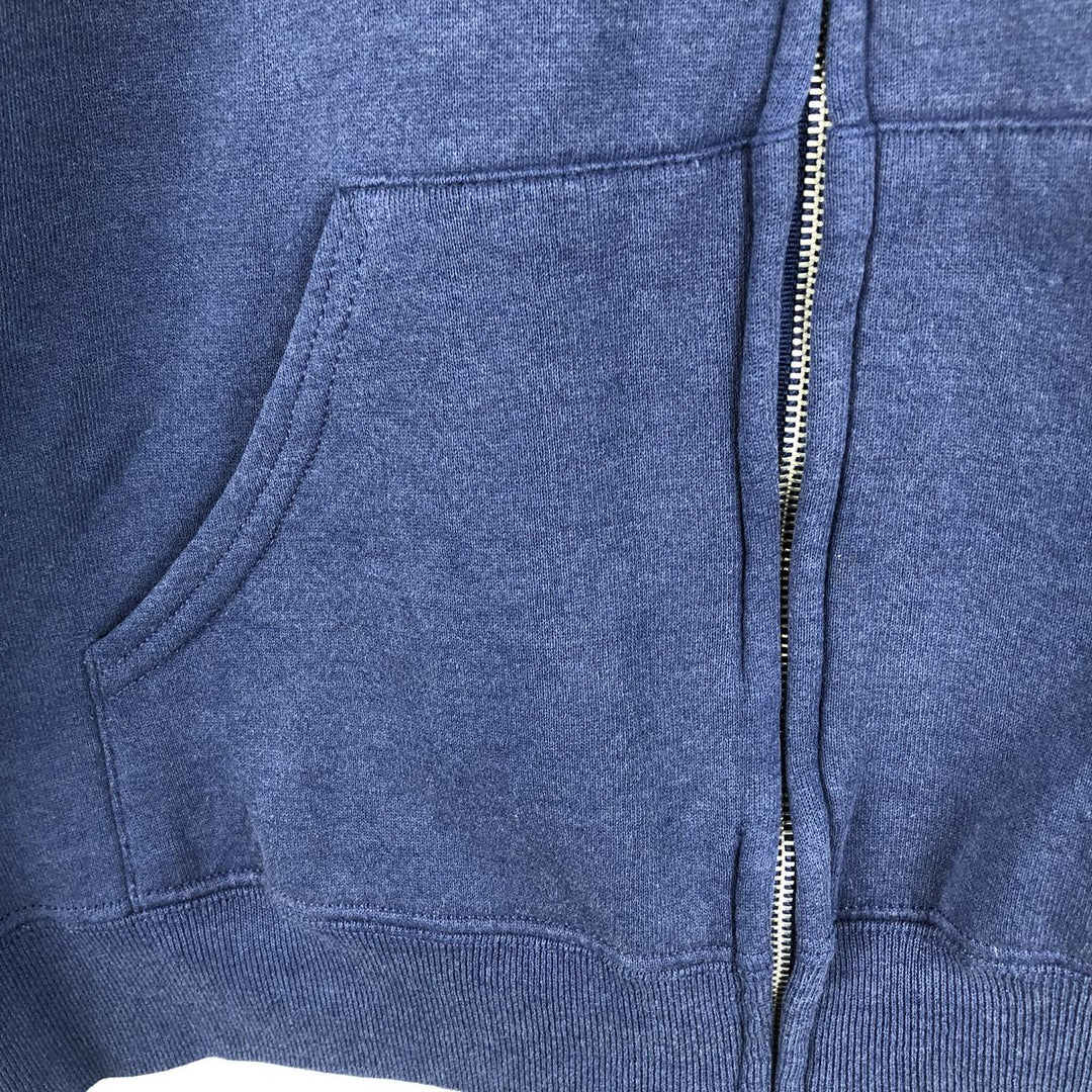 Lee STURDY SWEATS Full-Zip Sweatshirt Hoodie (Men's Size XL) unclear navy blue type Vintage Second Hand