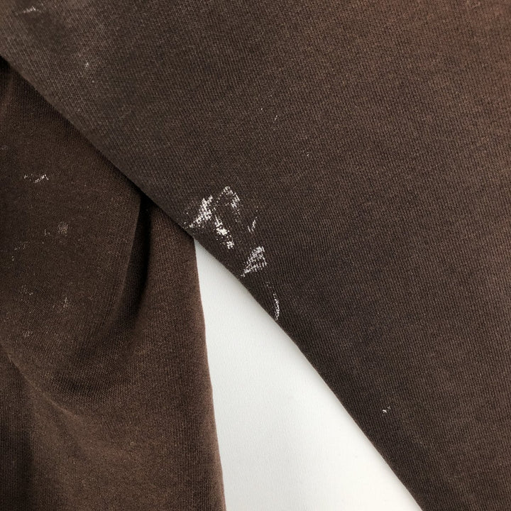 Carhartt ORIGINAL FIT Painted Sweat Full-Zip Hoodie, Men's Size L (approx.) cotton brown type Vintage Second Hand