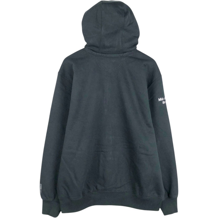 Carhartt ORIGINAL FIT Sweat Full Zip Hoodie, Men's L size cotton black type Vintage Second Hand