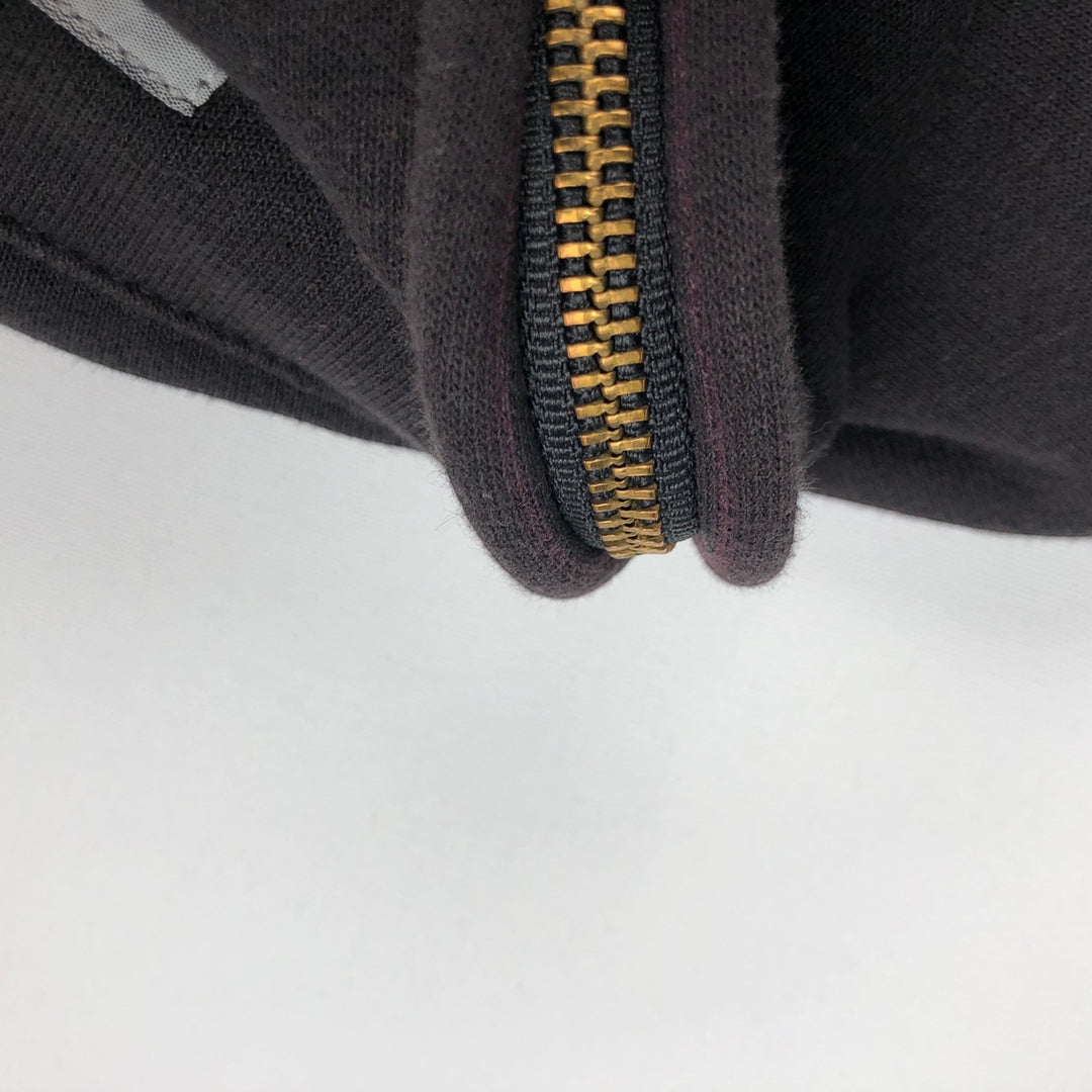 Carhartt Sweat Full Zip Hoodie Men's XL cotton black type Vintage Second Hand