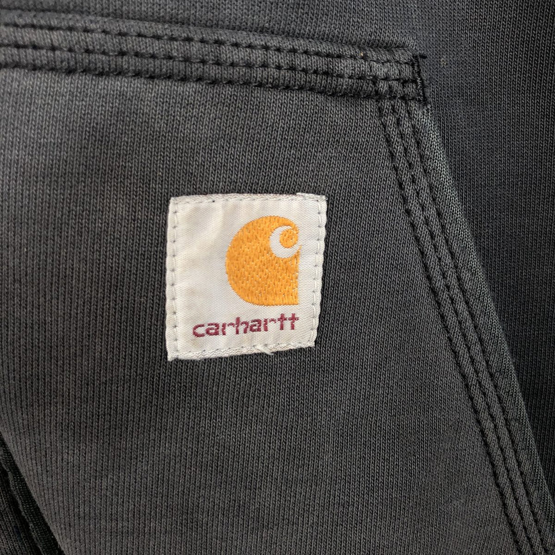 Carhartt ORIGINAL FIT Sweat Full Zip Hoodie Men's XL cotton Charcoal Vintage Second Hand