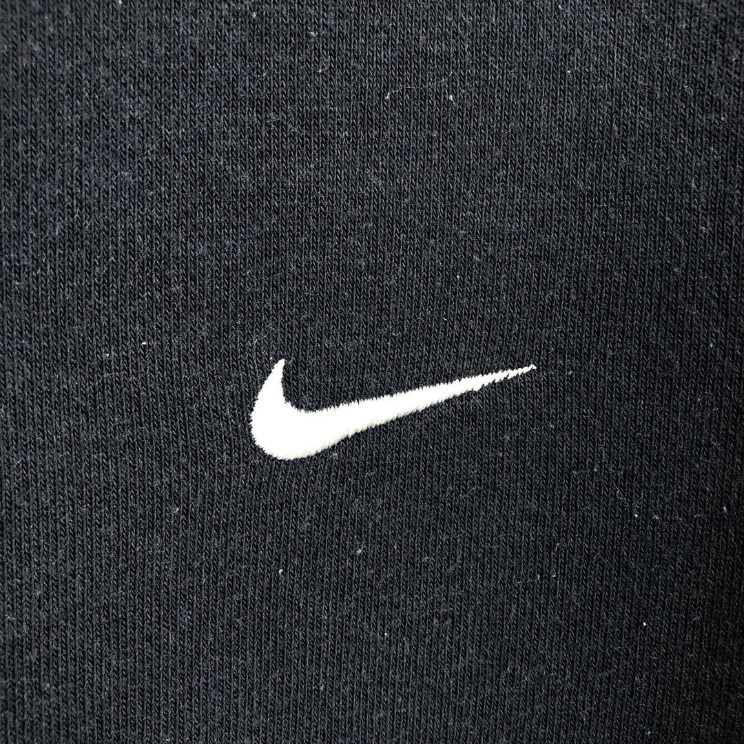 Nike Sweat Full Zip Hoodie Men's XL cotton black type Vintage Second Hand
