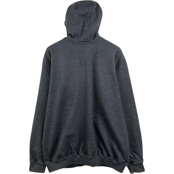 Carhartt Loose Fit Sweat Full Zip Hoodie, Men's L size cotton gray type Vintage Second Hand